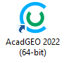 Ikona programu geodezyjnego AcadGEO
